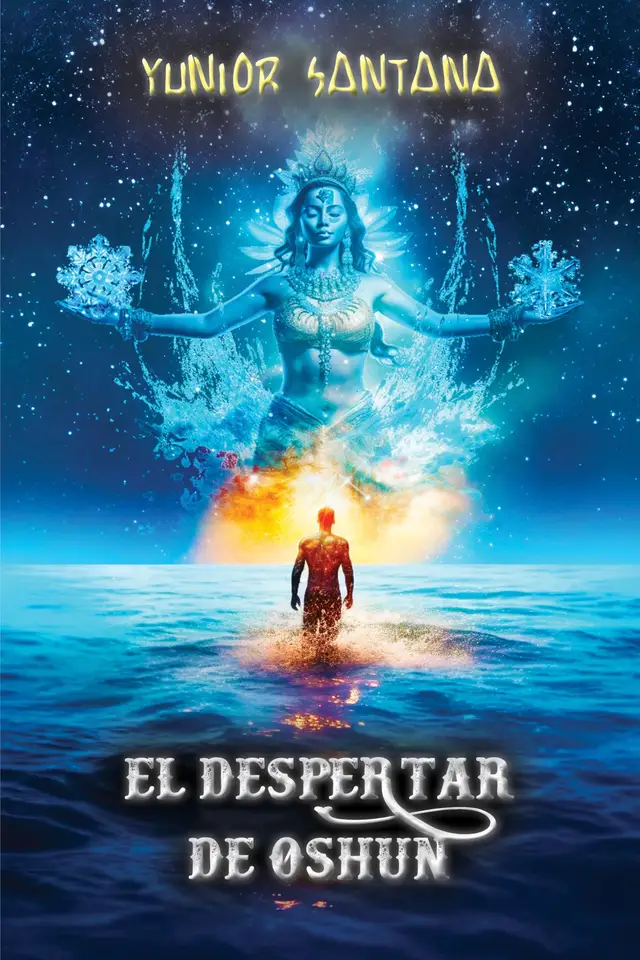 Portada de El Despertar de Oshun, de Yunior Santana.